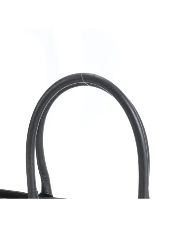 Gucci GG Canvas Leather Tote Shoulder Hand Black Rue - Picture 2 of 11